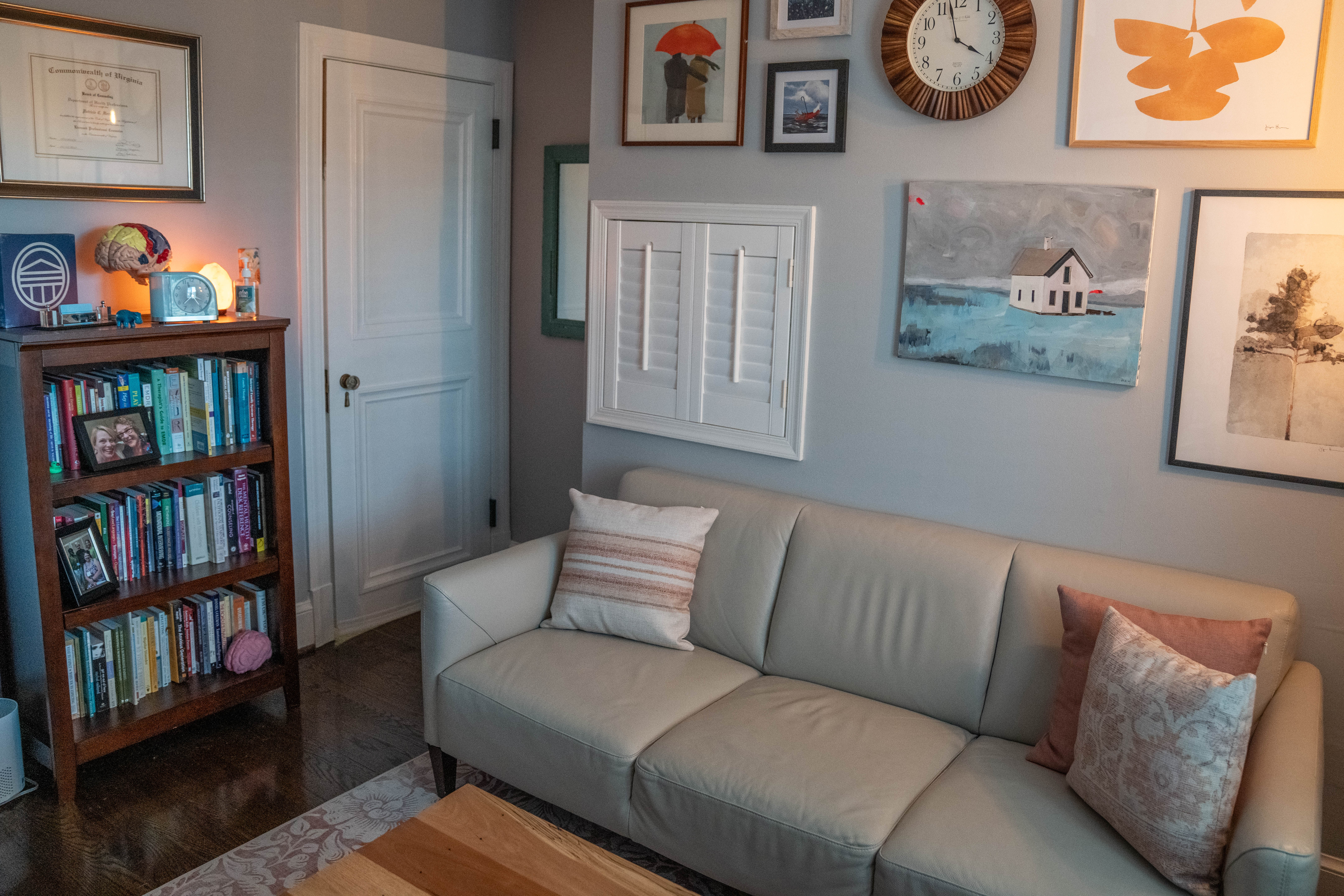 Another view of Patricia Horner's counseling office